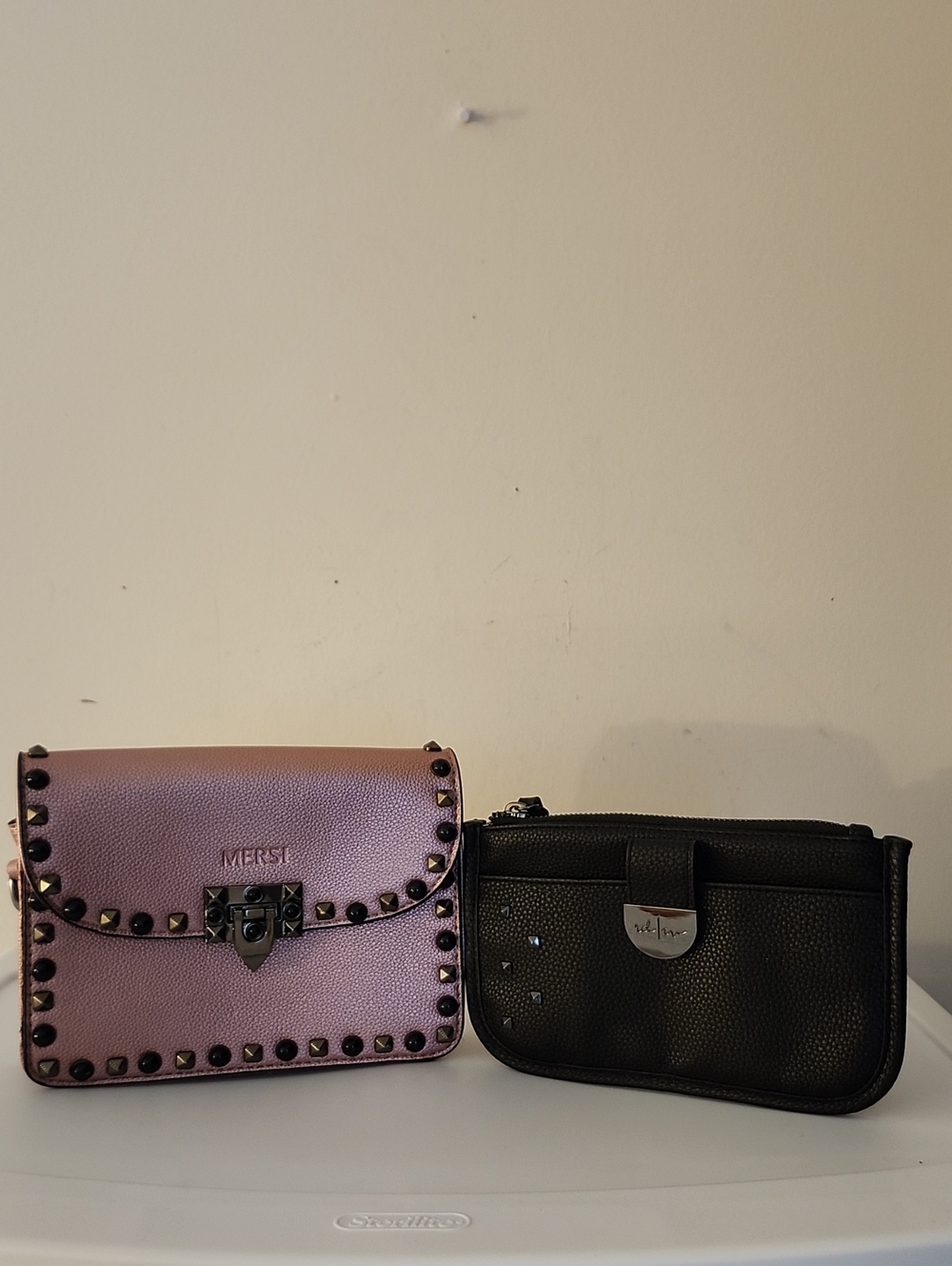 Mersi Studded Crossbody w/Free Rad Rev Sling/Wallet
